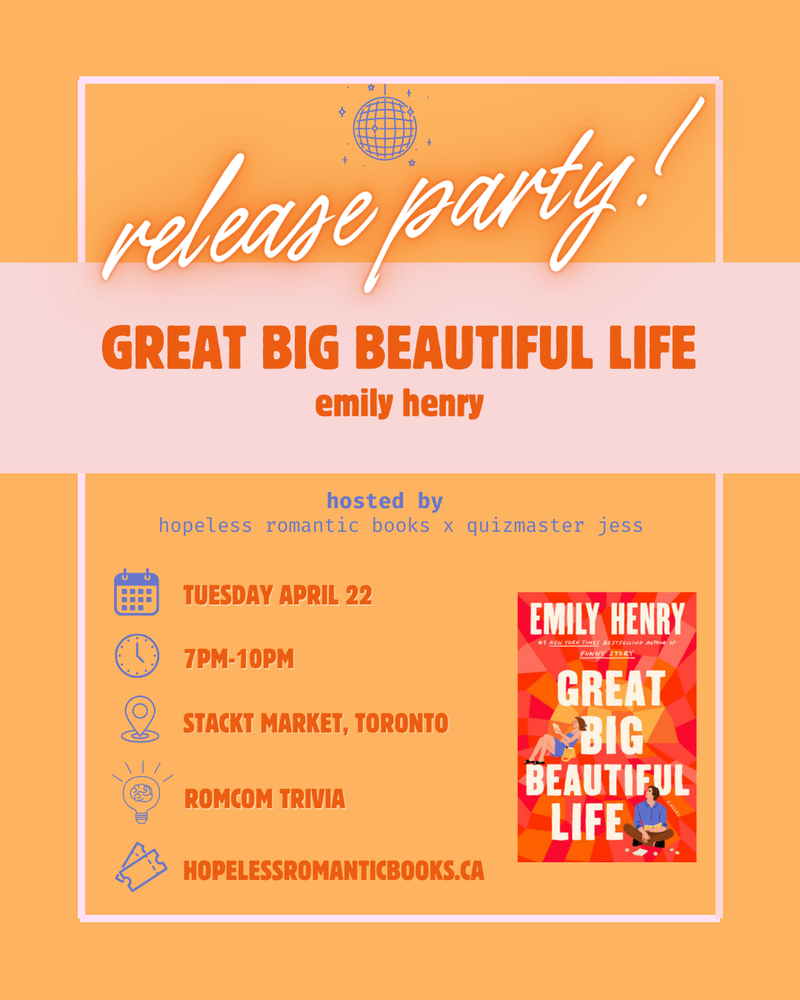 Great Big Beautiful Life Release Party!