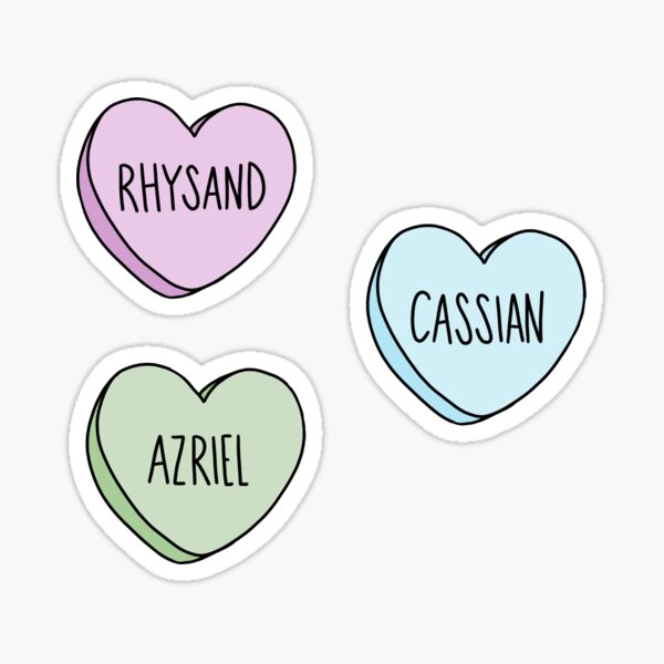 bat boy hearts sticker