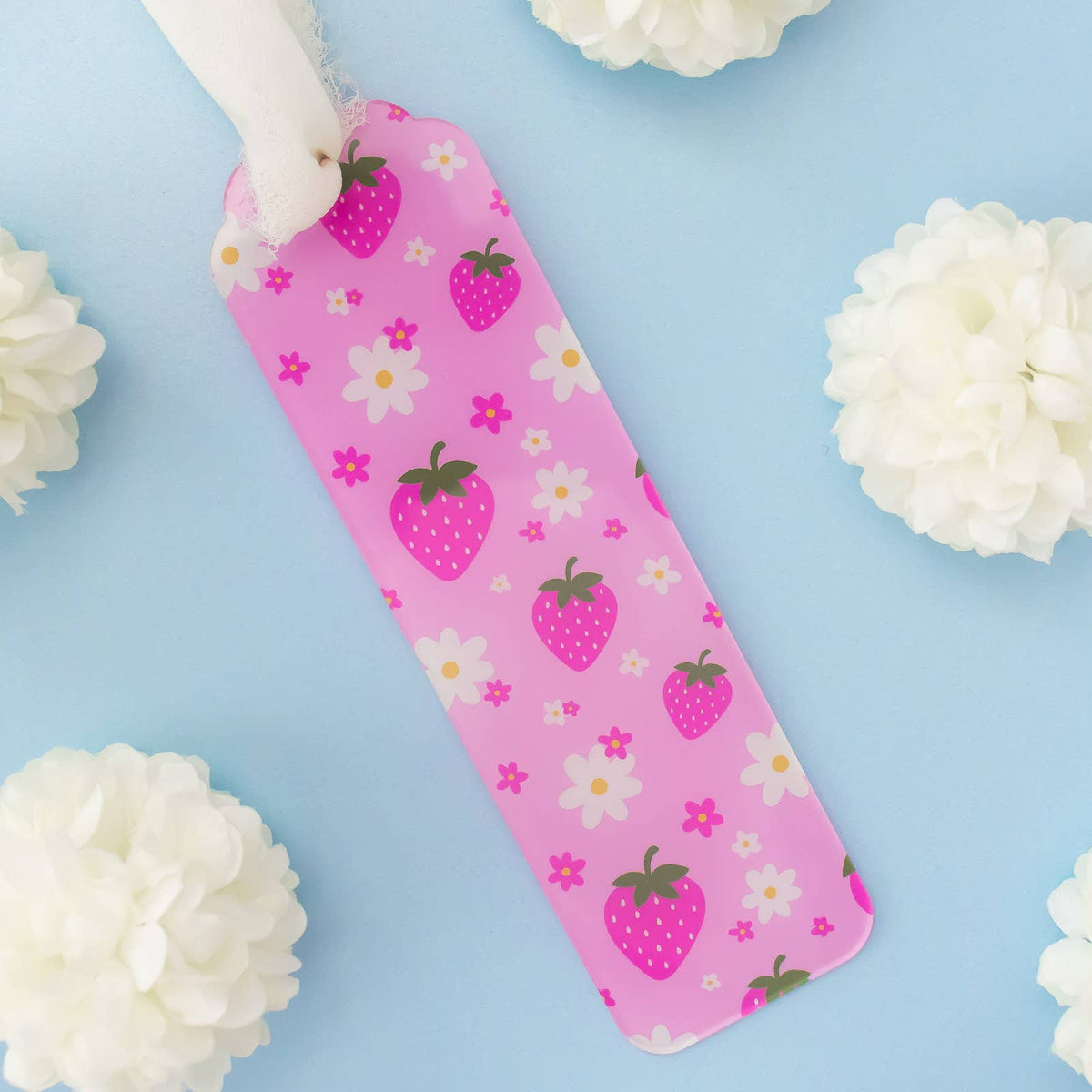 Strawberry Acrylic Bookmark