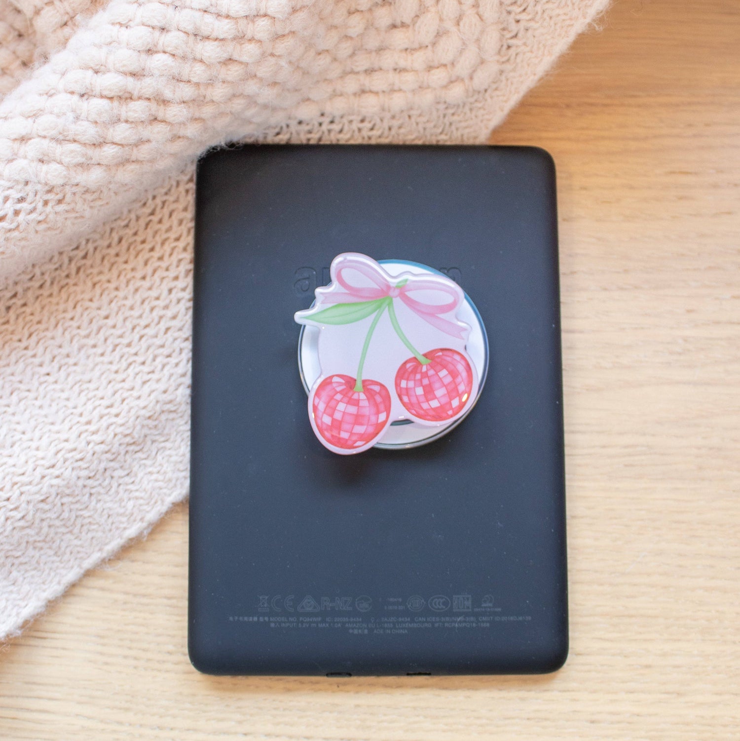 Disco Cherries - Phone/E-Reader Grip