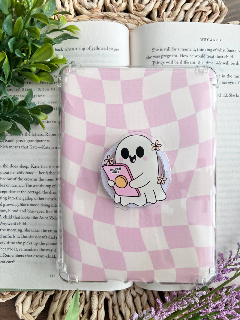 Ghost Bookish Girlie e-reader/ phone grip