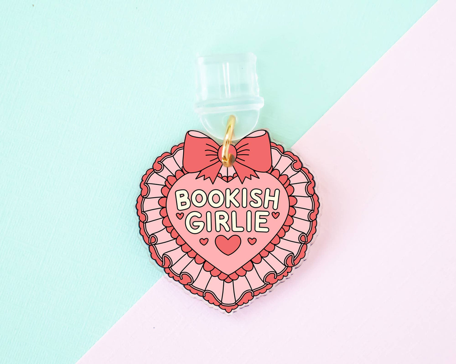 Bookish Girlie - USB-C Charm