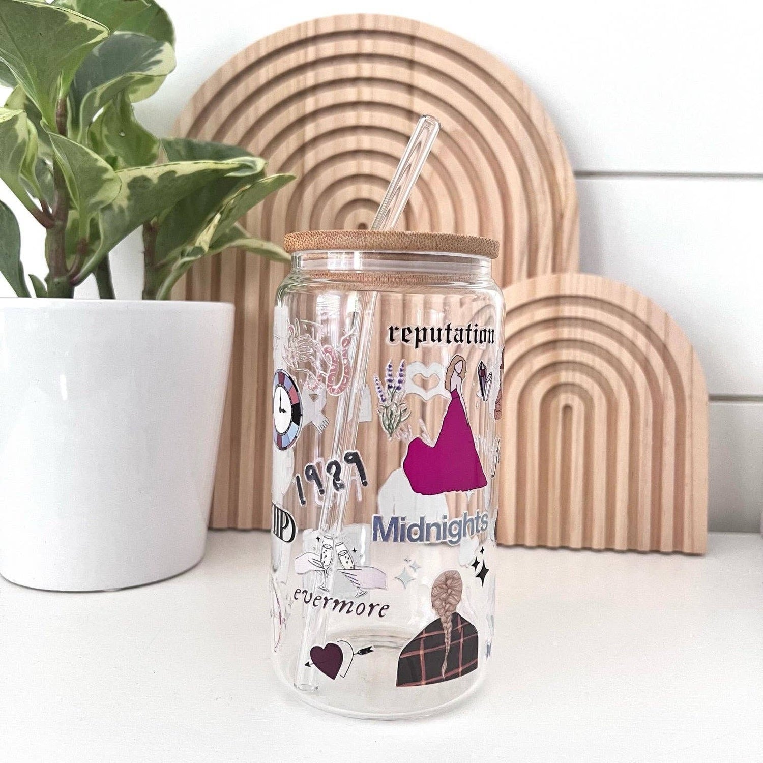 Taylor Swift Glass Cup