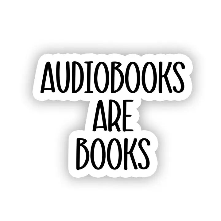 Audiobooks Are Books