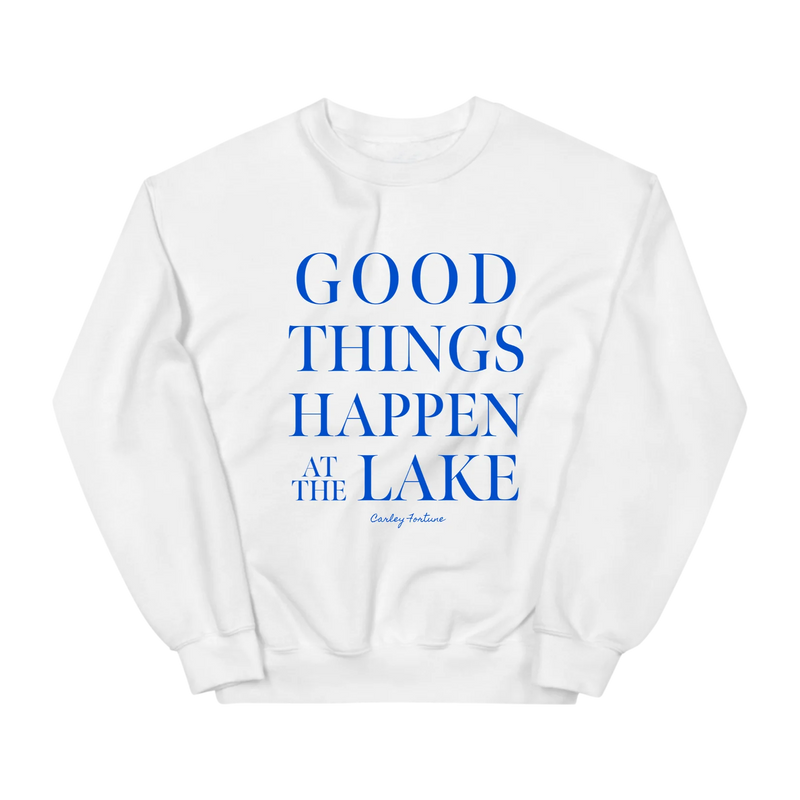 Good Things Happen Sweatshirt (Carley Fortune Officially Licensed Merchandise)