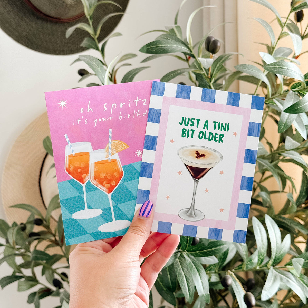 Oh Spritz It's Your Birthday - Aperol Cocktail Summer Card