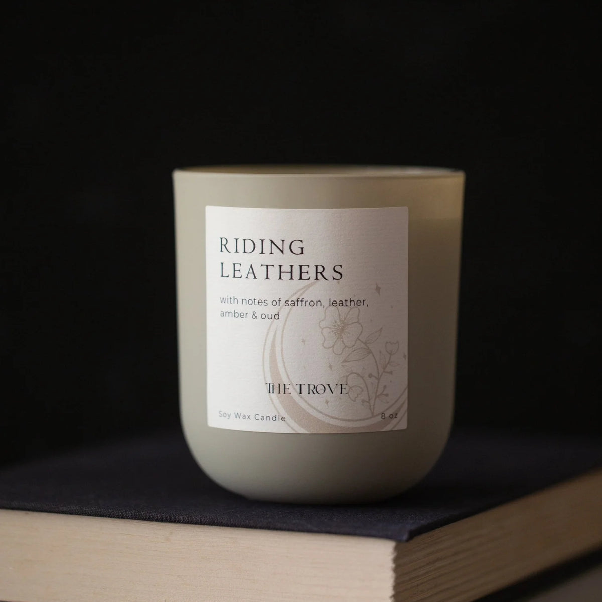 8 OZ CANDLE: Riding Leathers