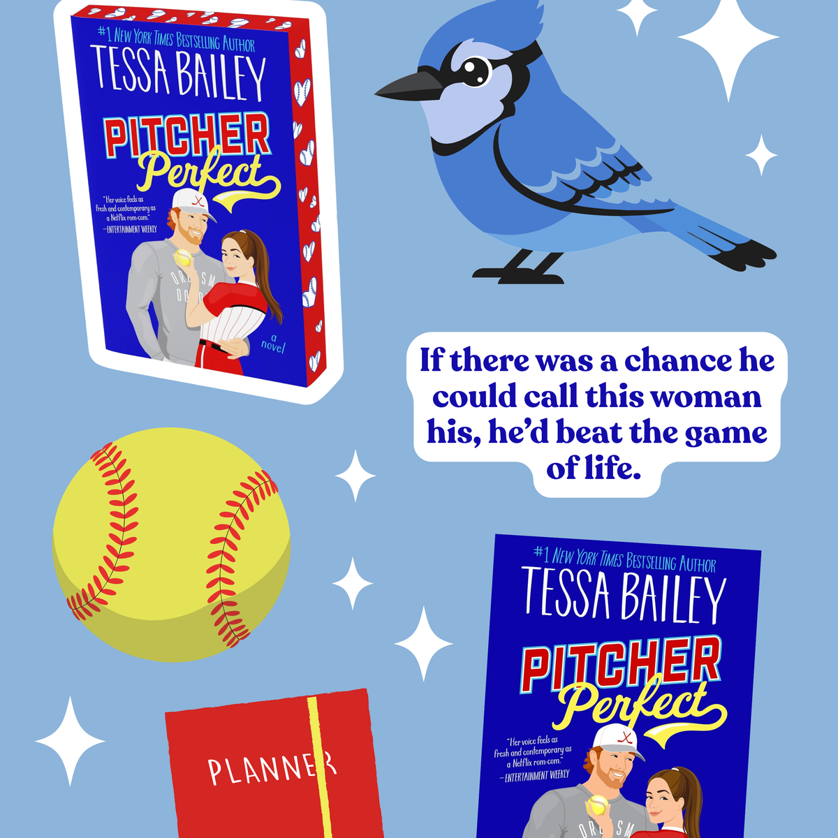 Pitcher Perfect +free sticker sheet!