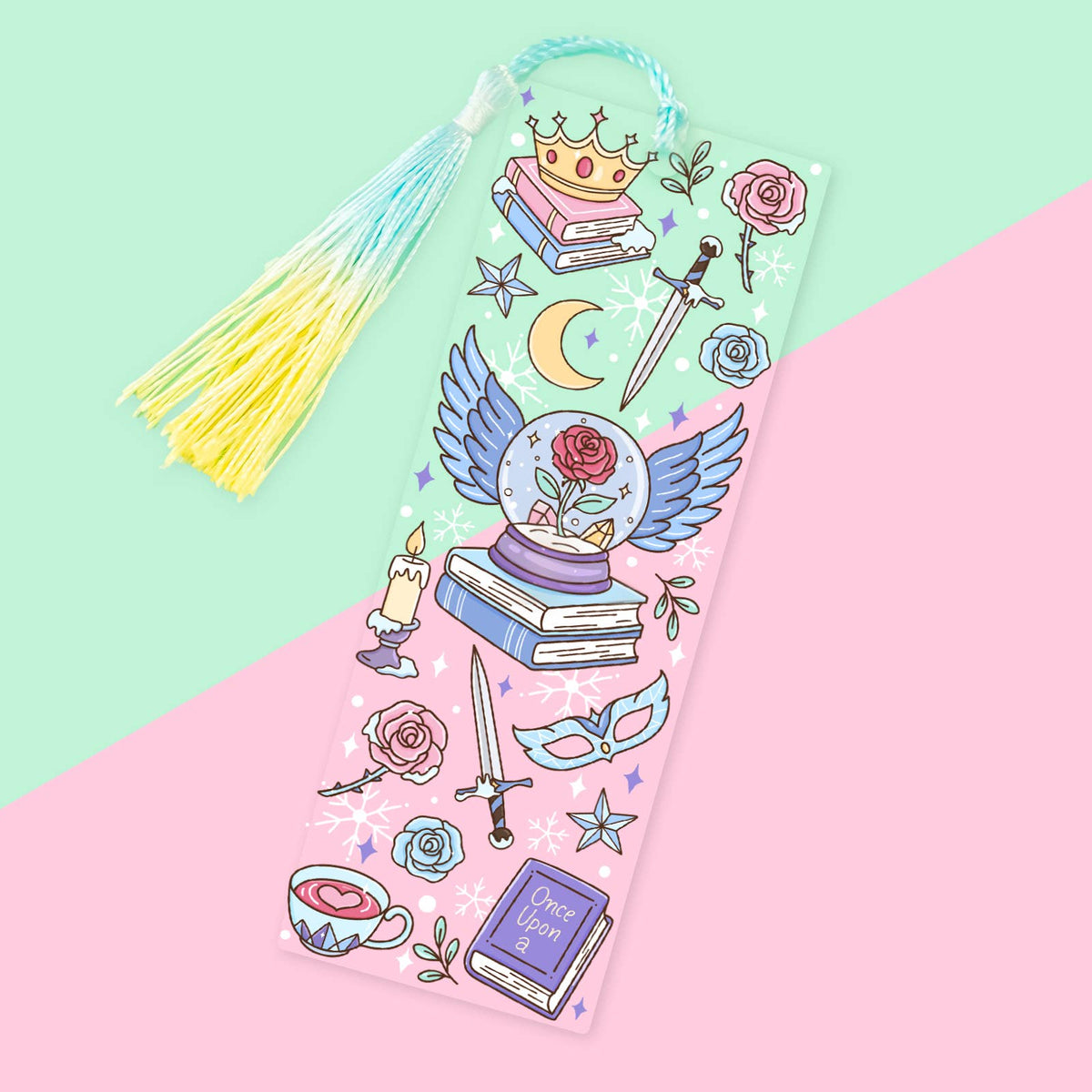 Romantasy Acrylic Bookmark