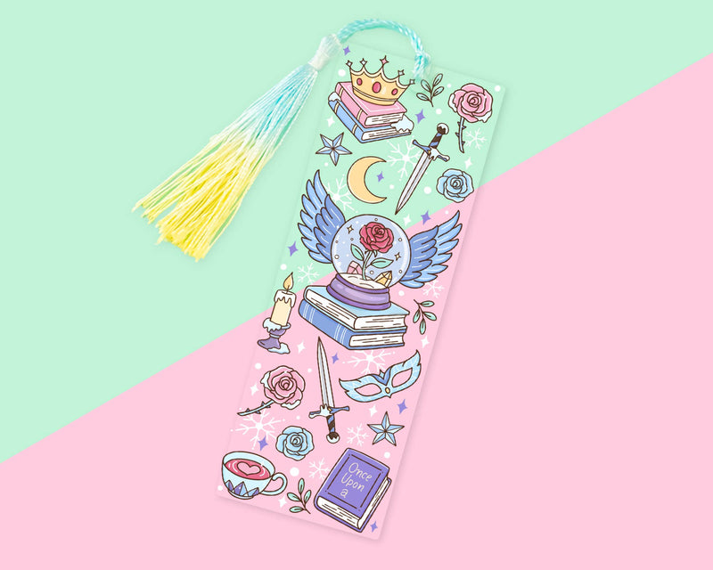 Romantasy Acrylic Bookmark