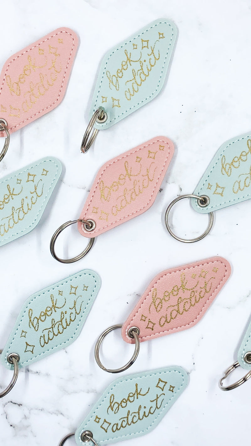 Bookish Keychain