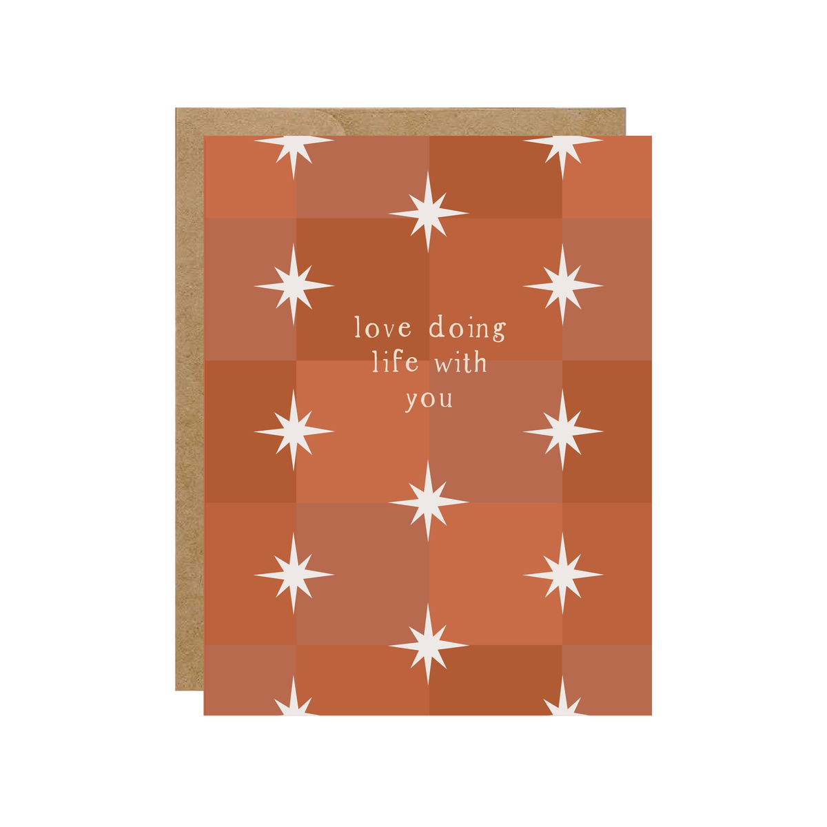 Love Doing Life With You Card - Hopeless Romantic