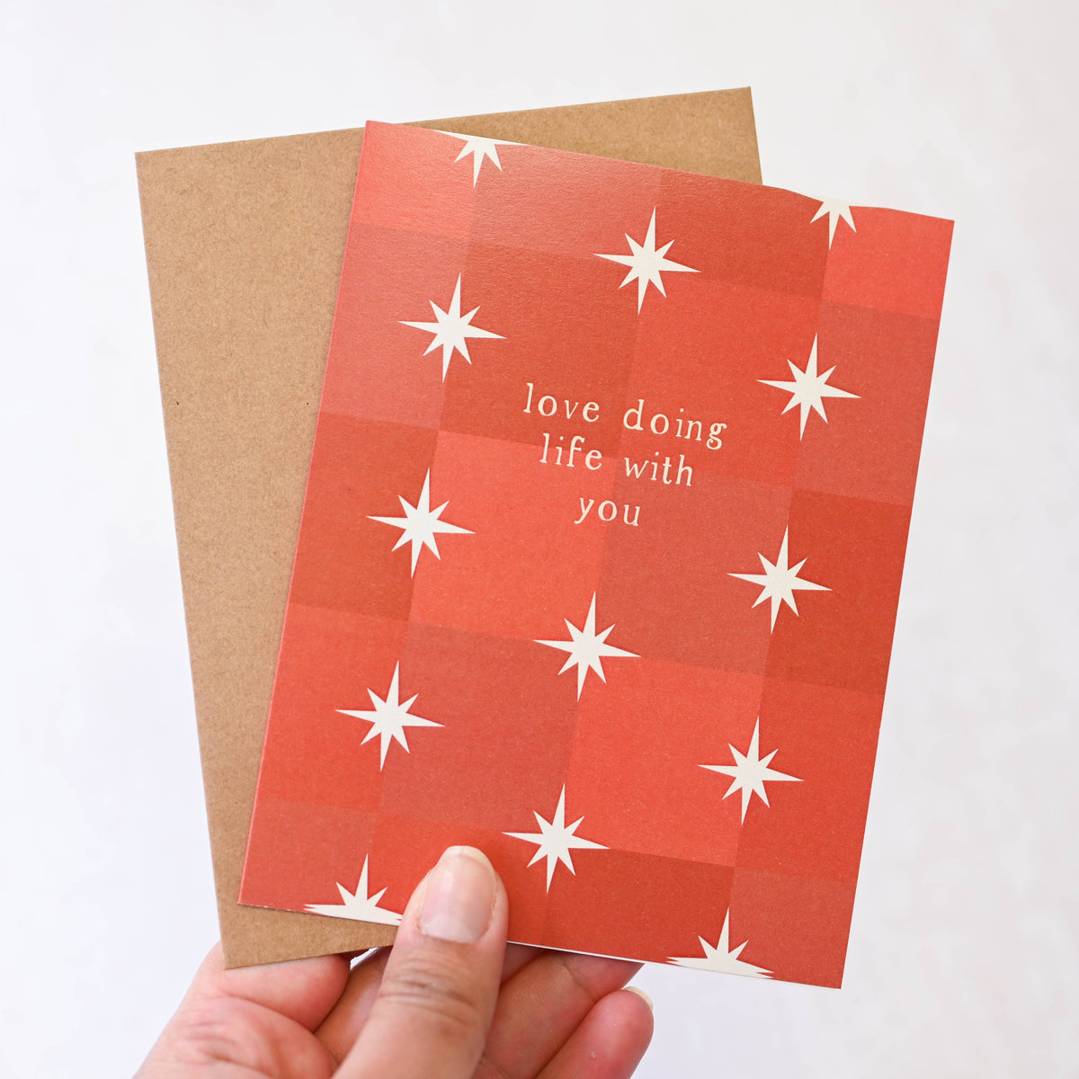 Love Doing Life With You Card - Hopeless Romantic