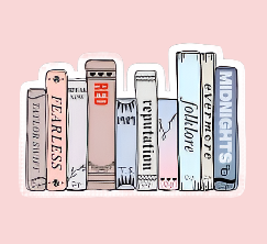 Album Books Sticker