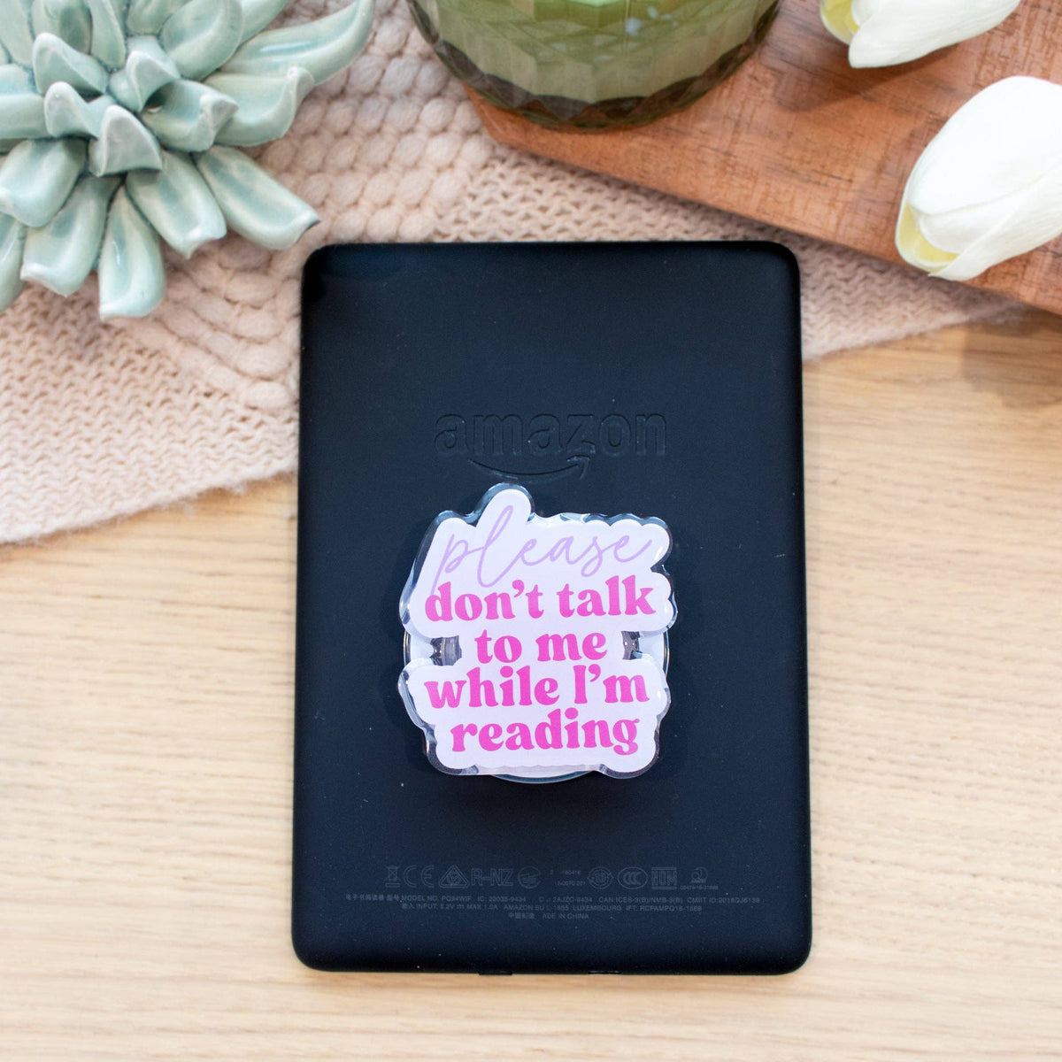 Please Don't Talk to Me - Phone/E-Reader Grip