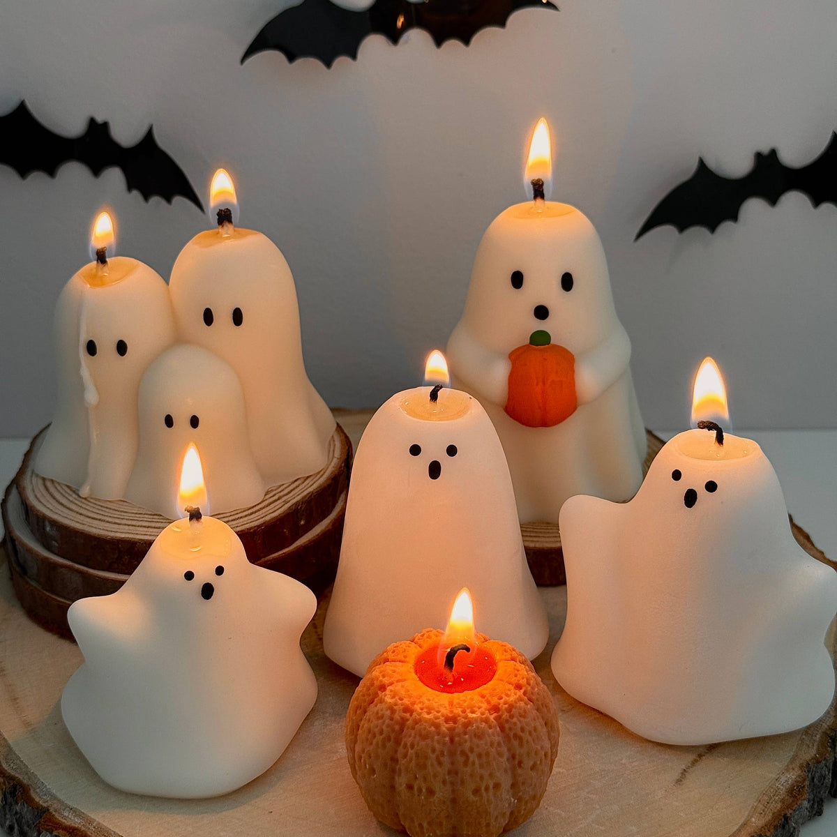 Mini Pumpkin Candle