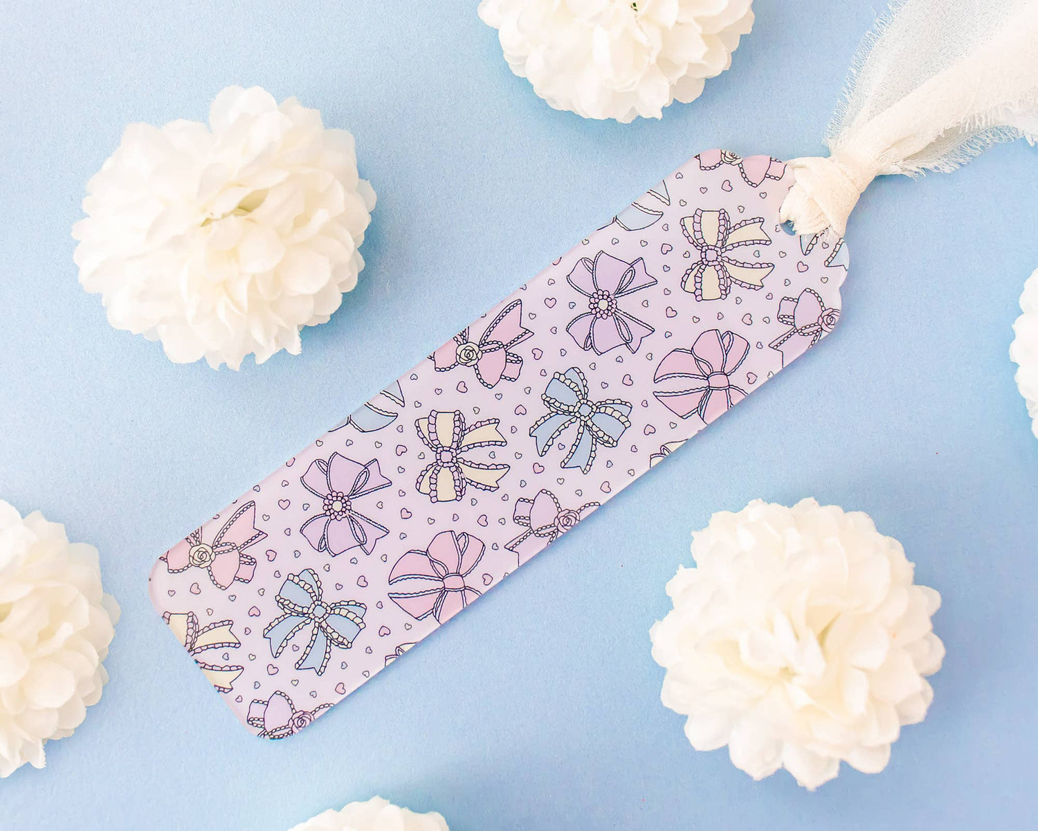 Bows Acrylic Bookmark