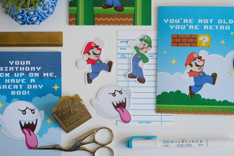 Super Retro Have a Great Day Boo - Video Game Pop Culture Card - Hopeless Romantic