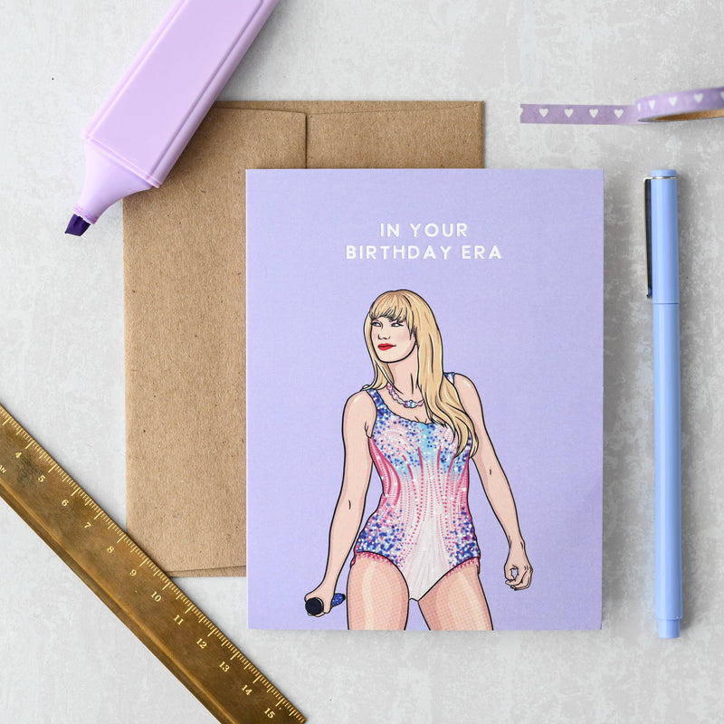 In Your Birthday Era - Tour Pop Culture Birthday Card