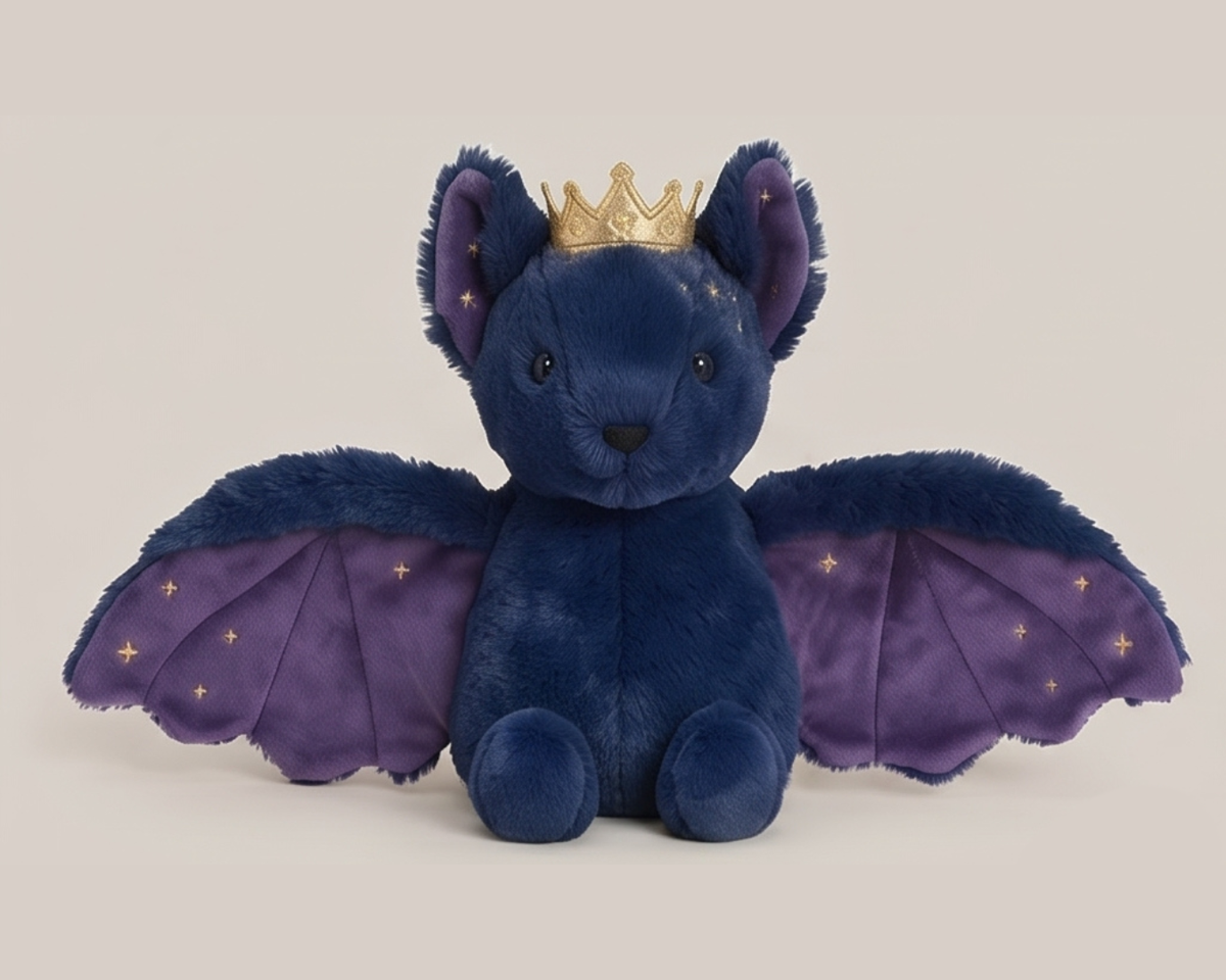 Navy Bat Plushie