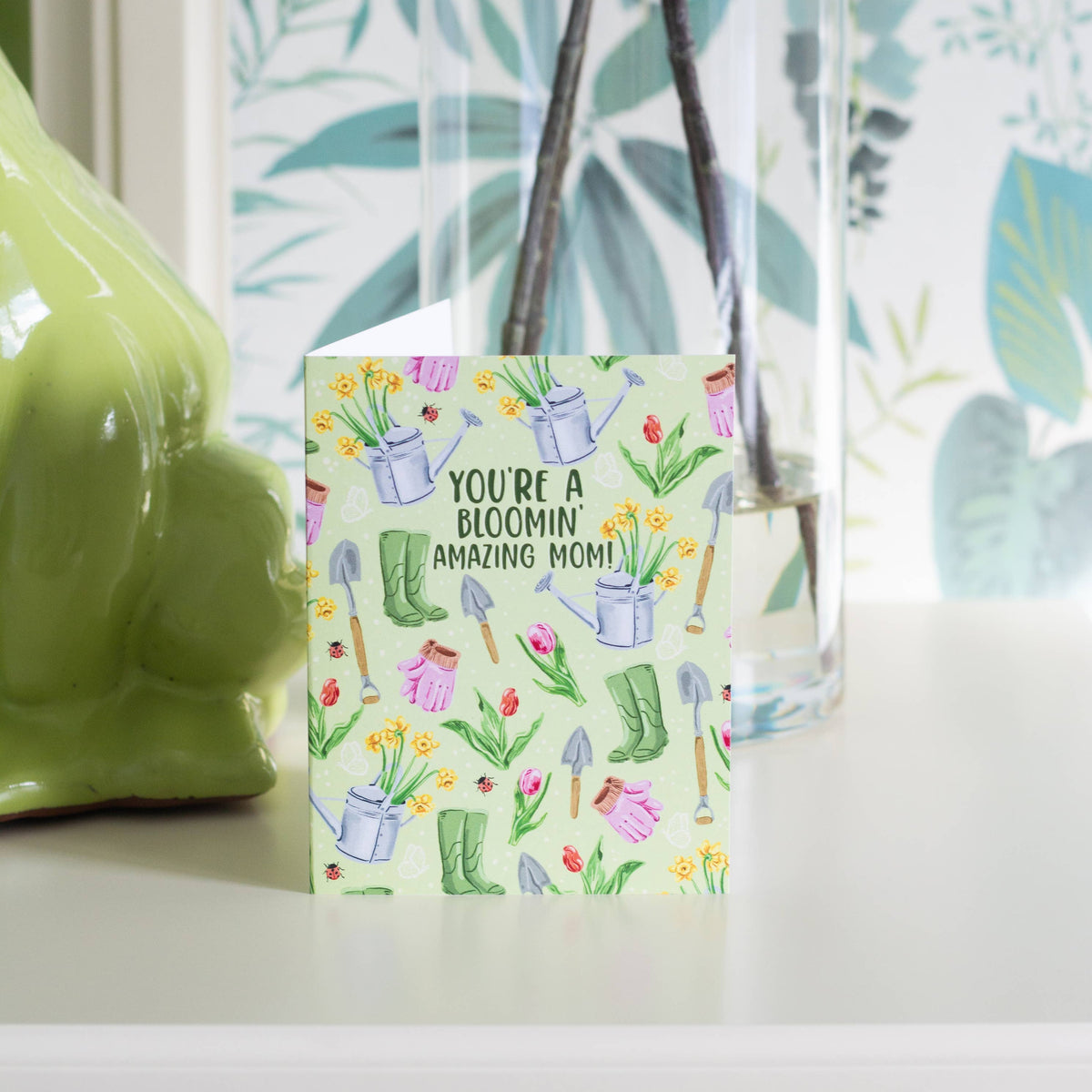 You're A Bloomin' Amazing Mom! - Greeting Card