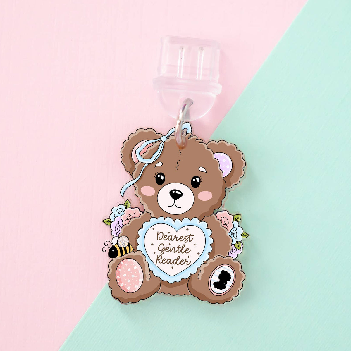 Book Bear - USB-C Charm