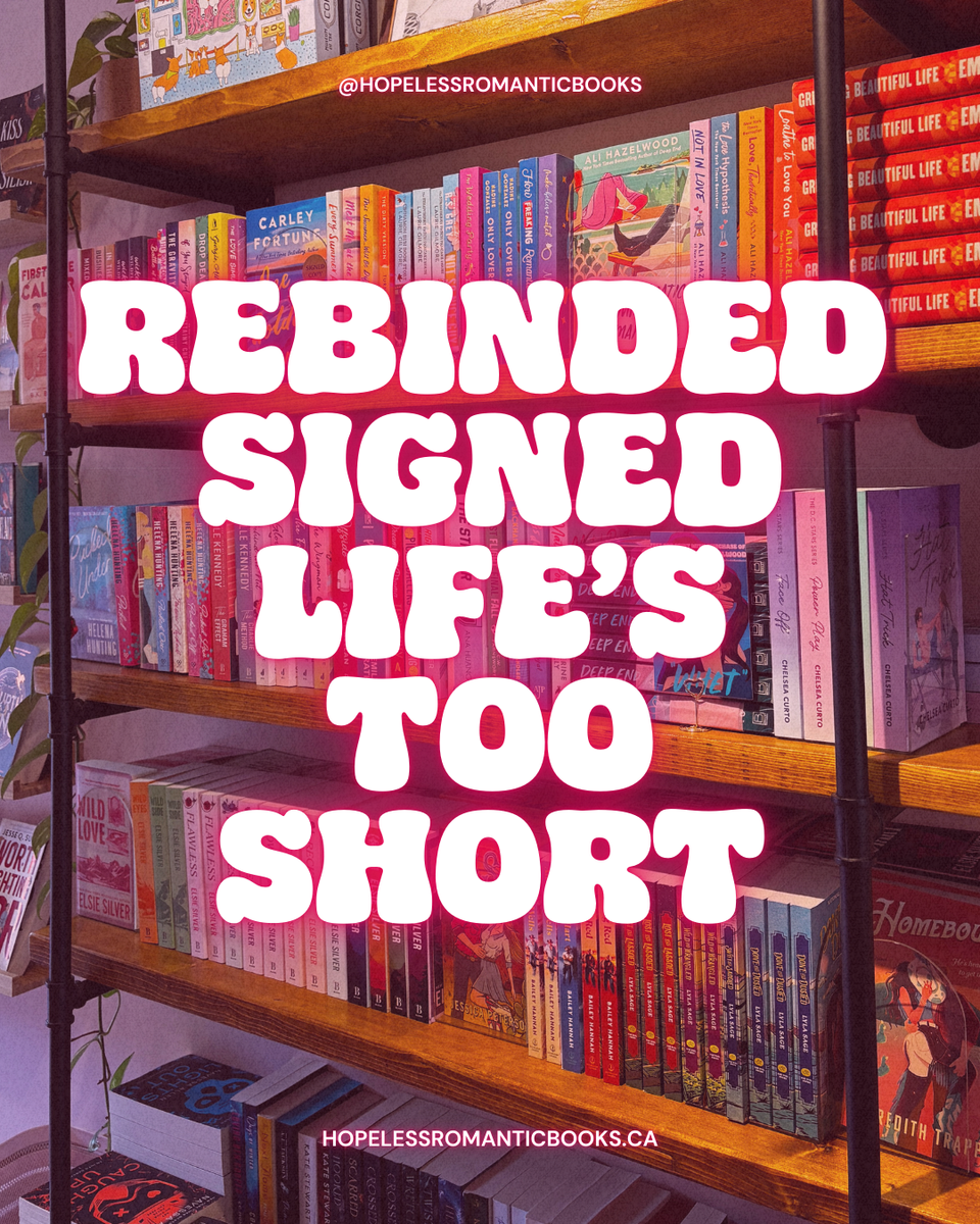 Rebinded Book: Life's Too Short by Abby Jimenez (SIGNED!)