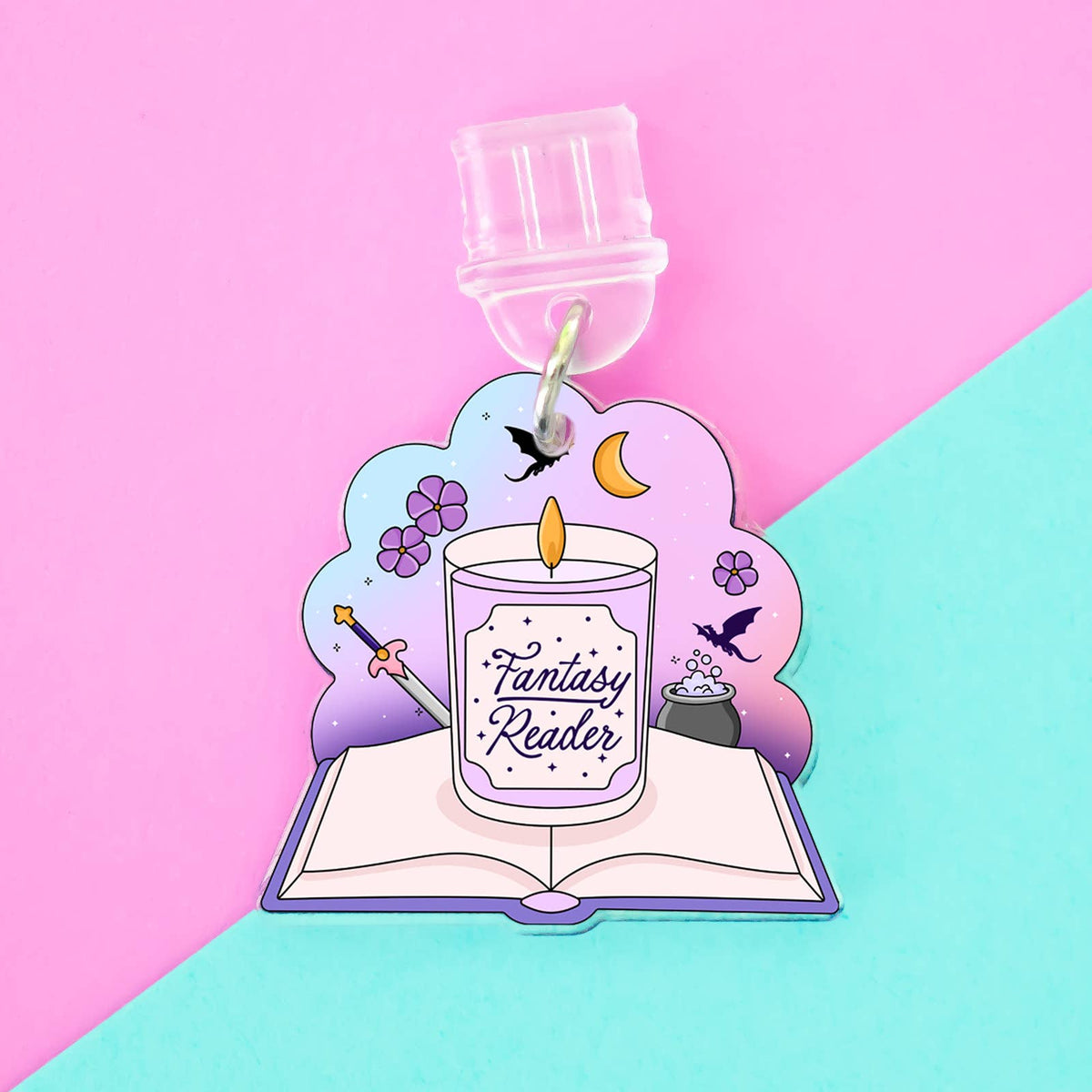 Fantasy Reader - USB-C Charm