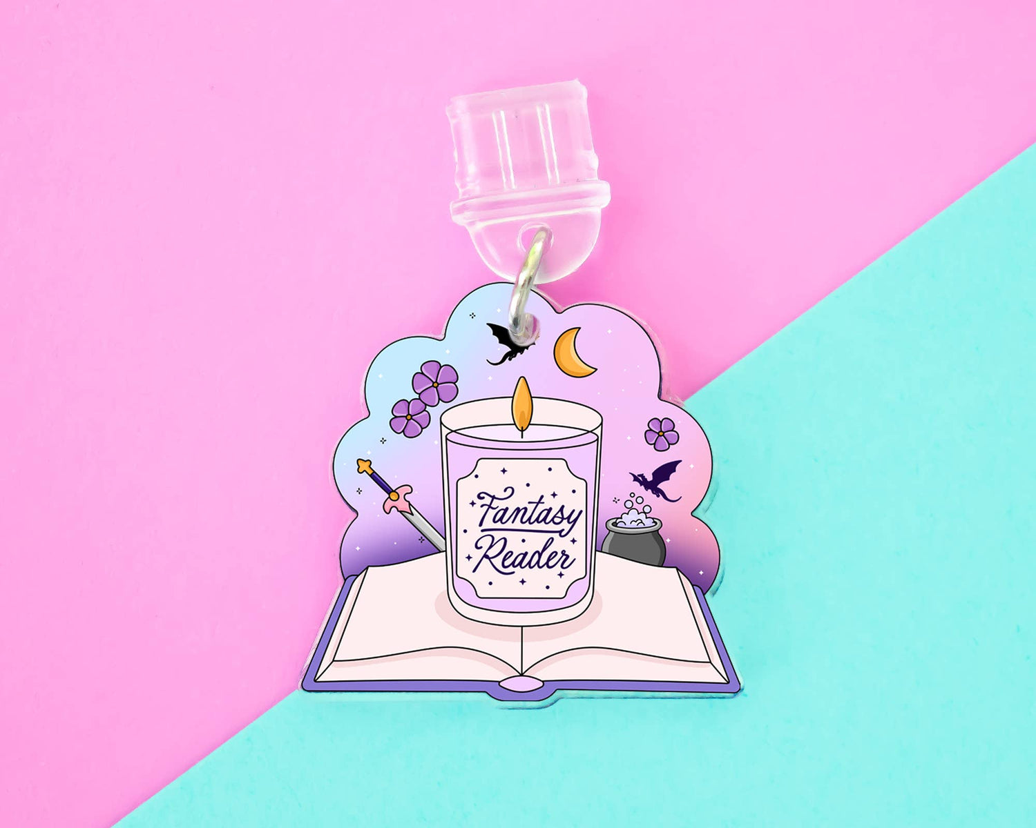 Fantasy Reader - USB-C Charm