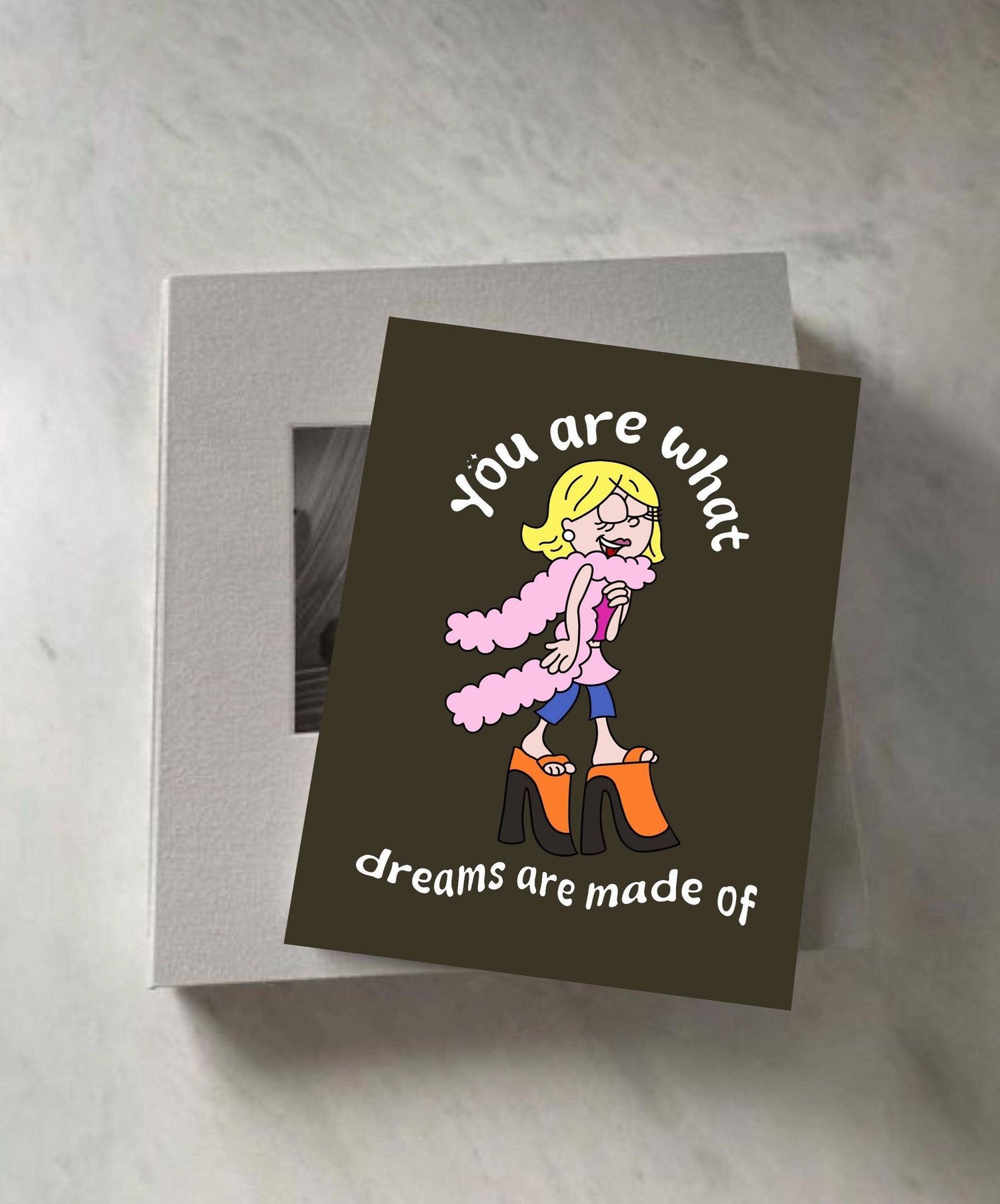 You Are What Dreams Are Made of Lizzie McGuire Greeting Card