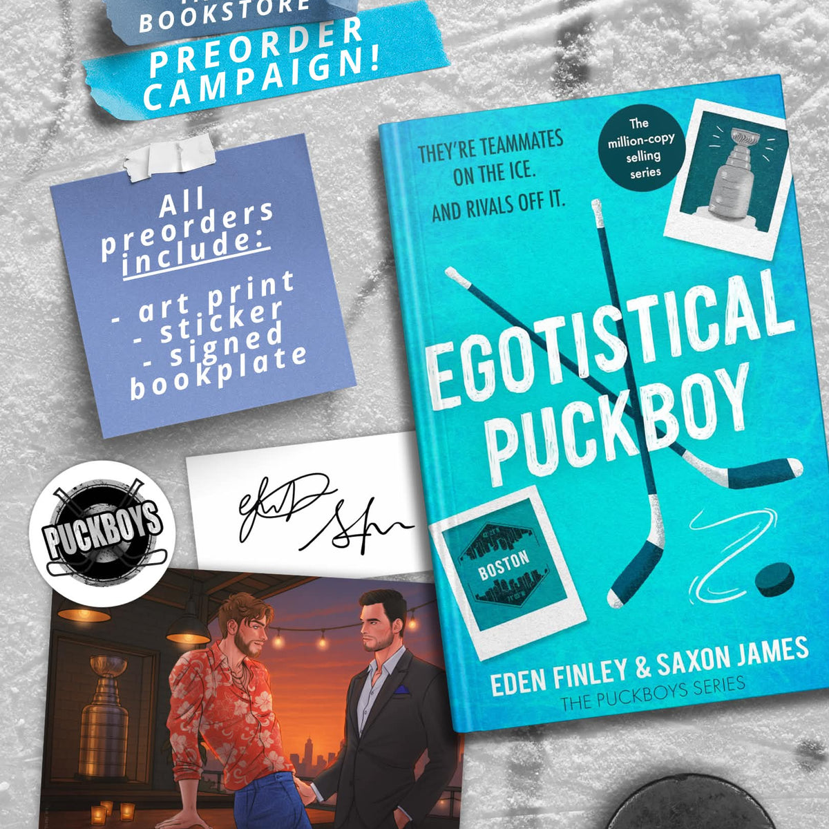 Egotistical Puckboy (Pre-Order Goodies While Supplies Last)