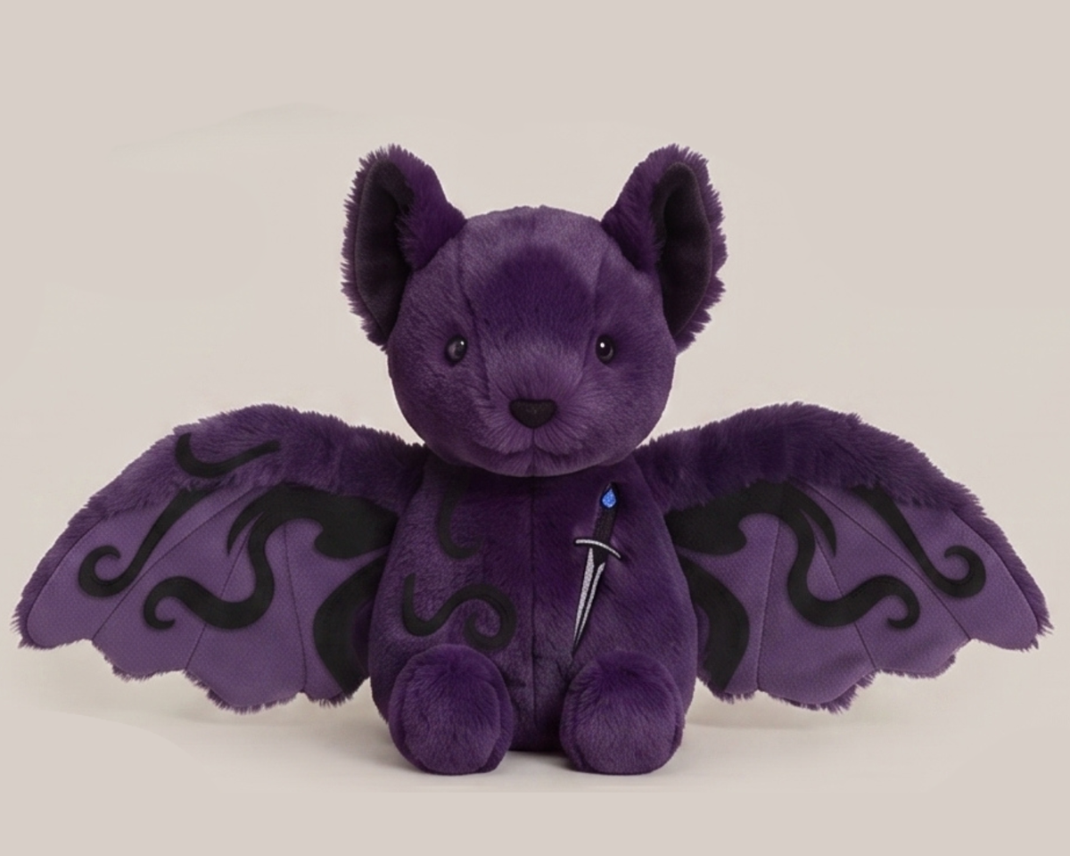 Purple Bat Plushie