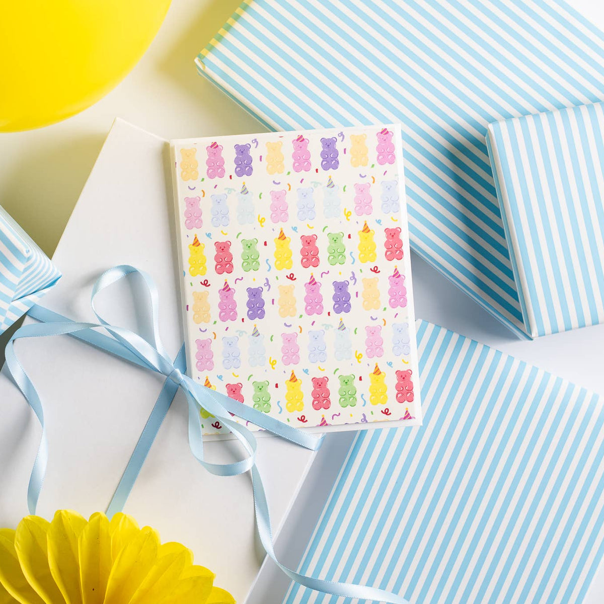 Gummy Bear Pattern - Greeting Card