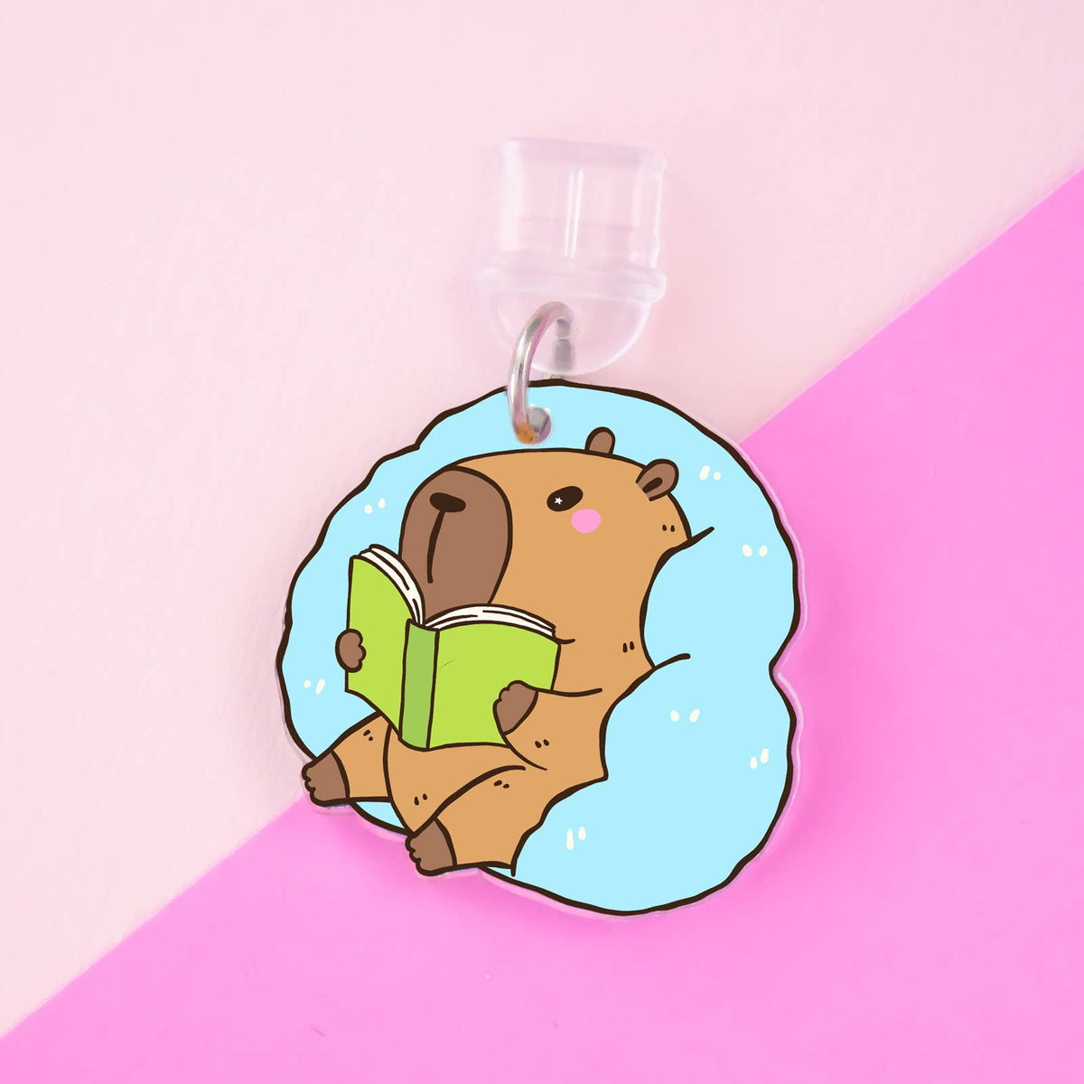 Capybara Book - USB-C Charm