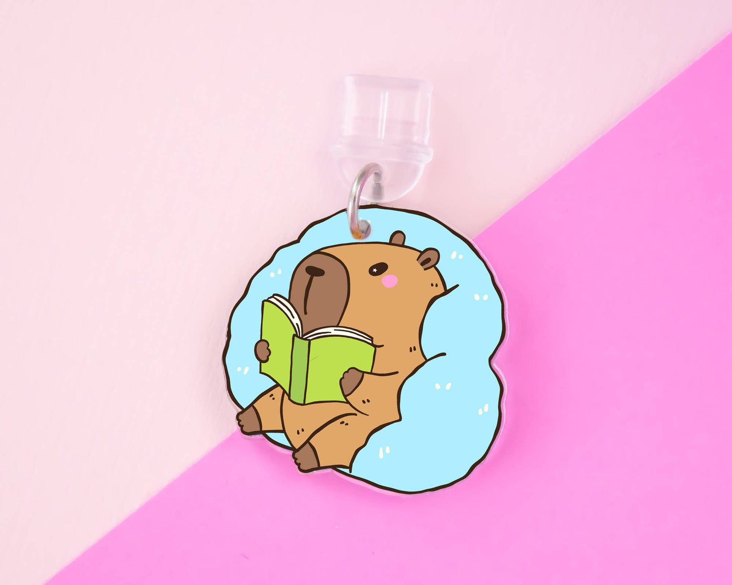Capybara Book - USB-C Charm