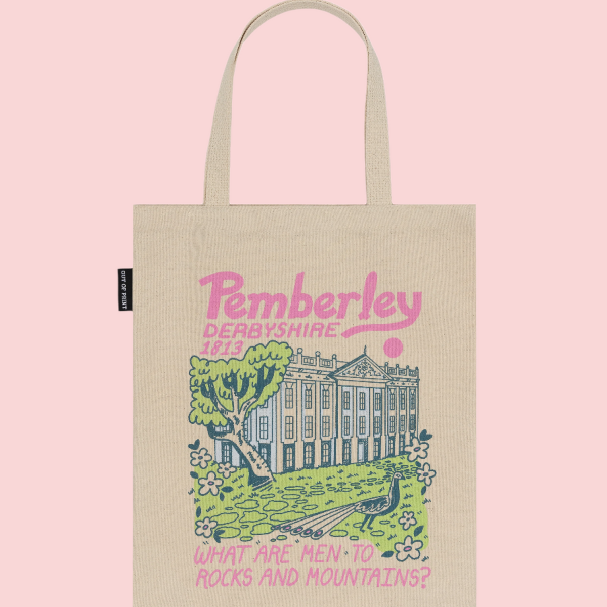 Jane Austen's Pride and Prejudice: Pemberley Tote Bag