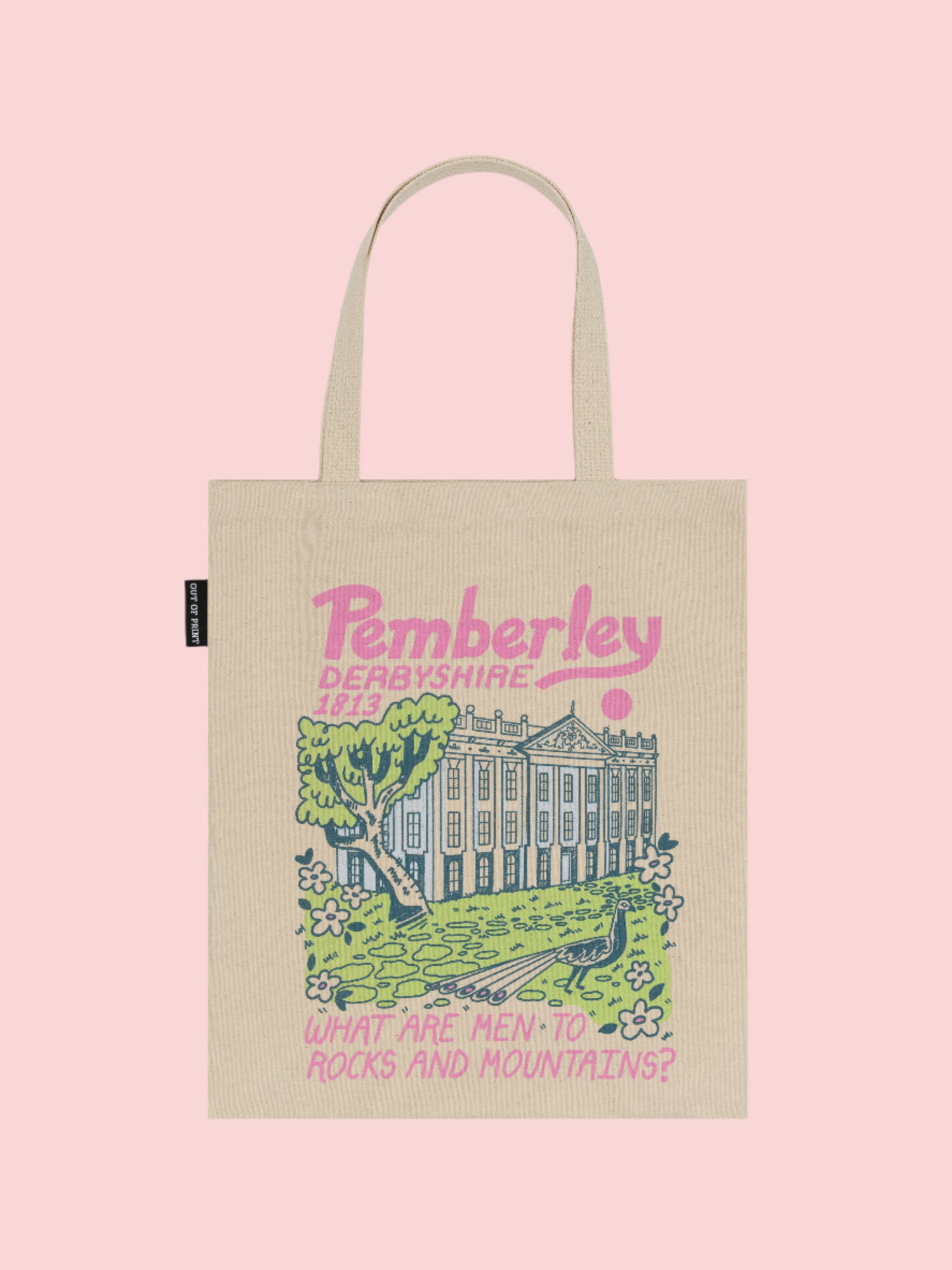 Jane Austen's Pride and Prejudice: Pemberley Tote Bag