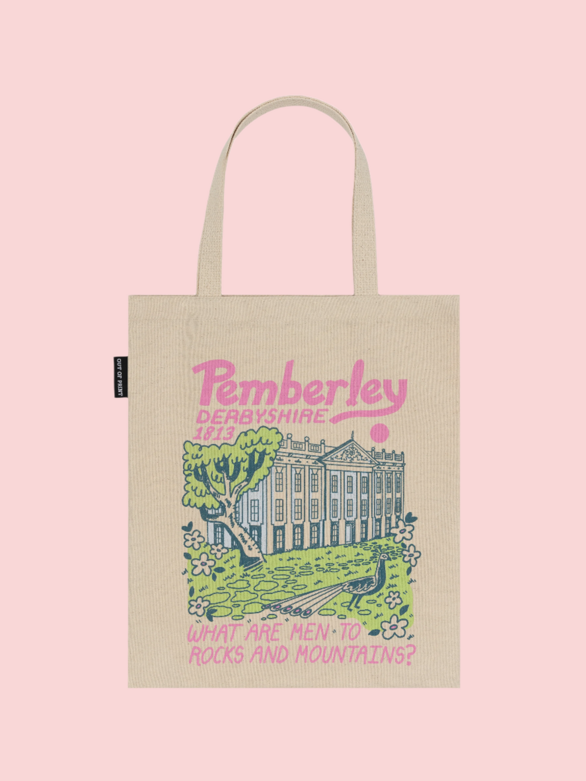Jane Austen's Pride and Prejudice: Pemberley Tote Bag