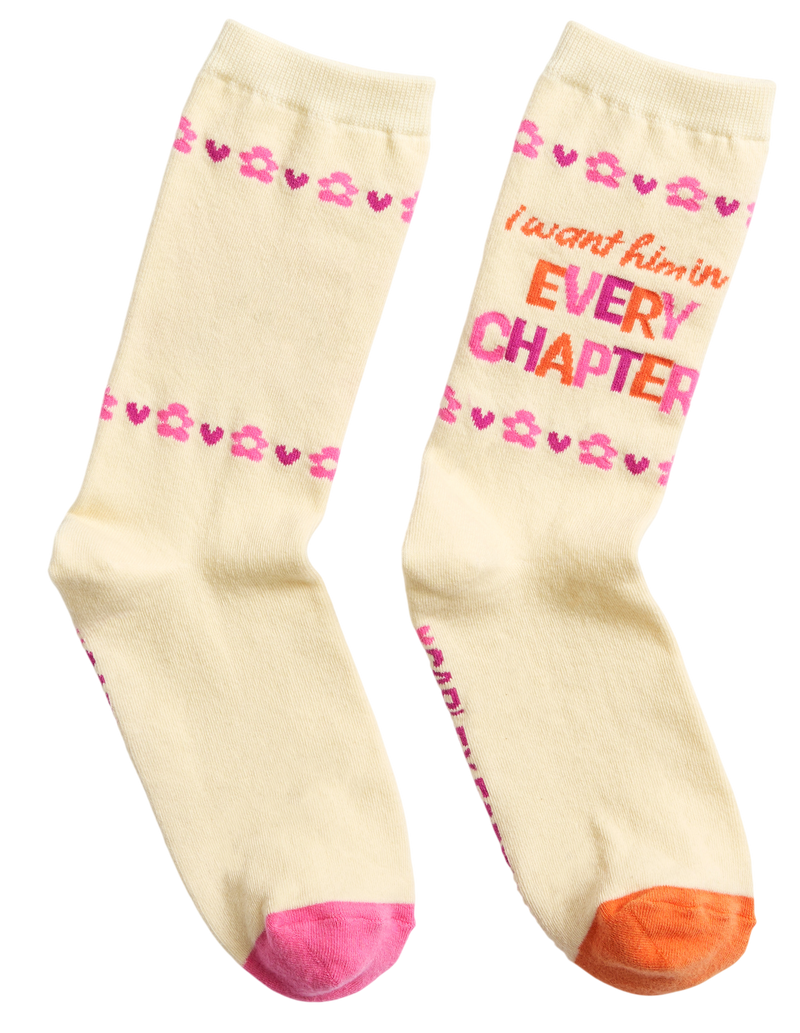 Carley Fortune Every Chapter Socks