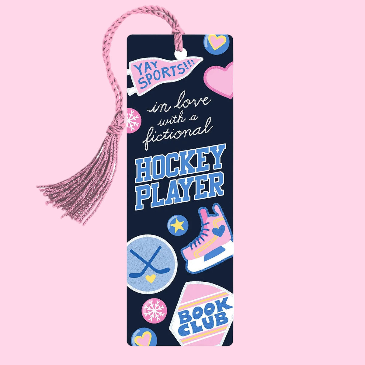 Hockey Romance Bookmark