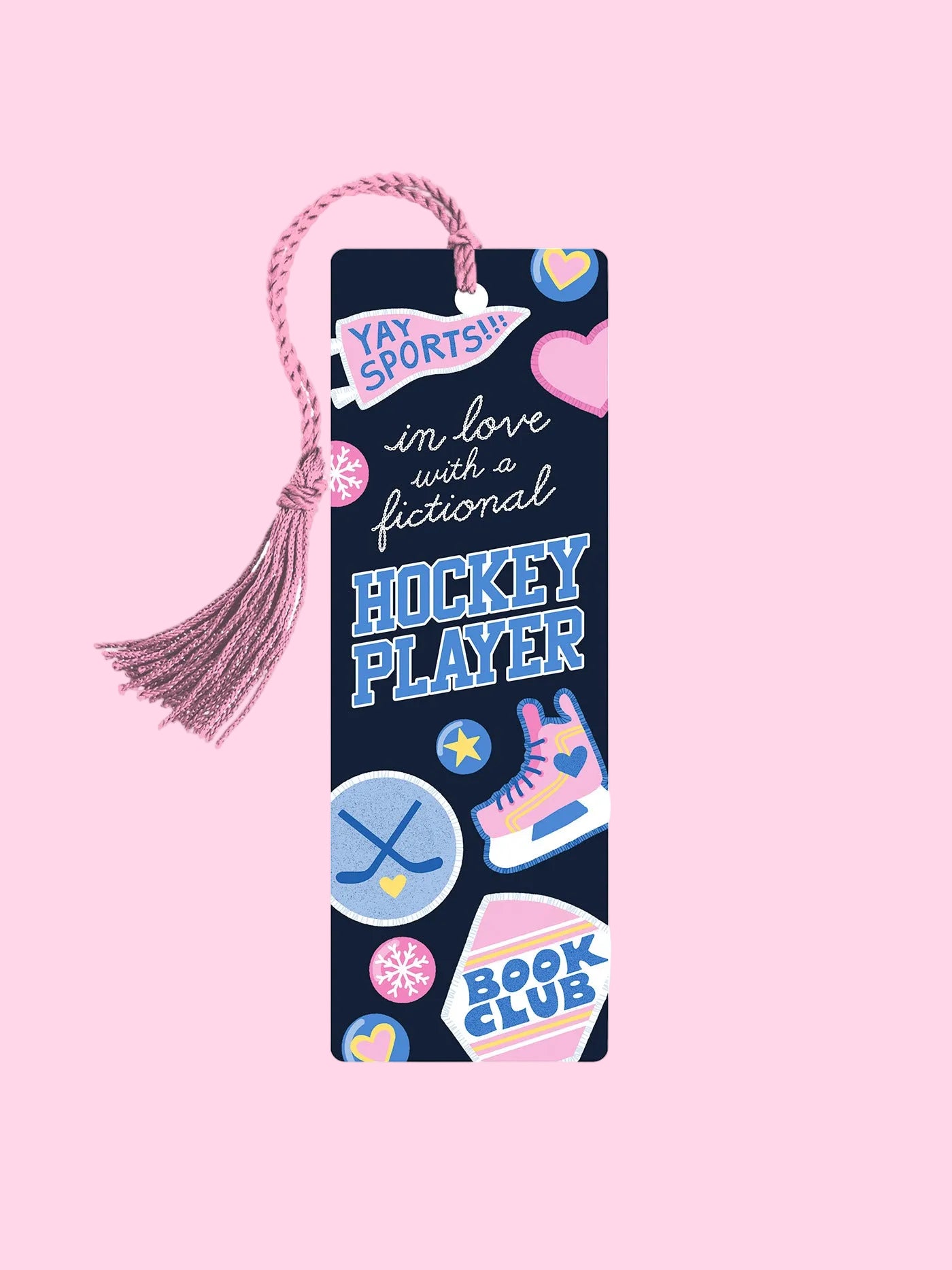 Hockey Romance Bookmark