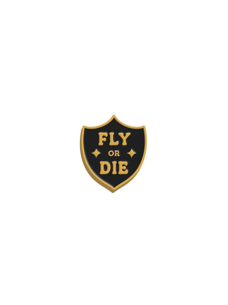 Fourth Wing: Fly or Die Enamel Pin