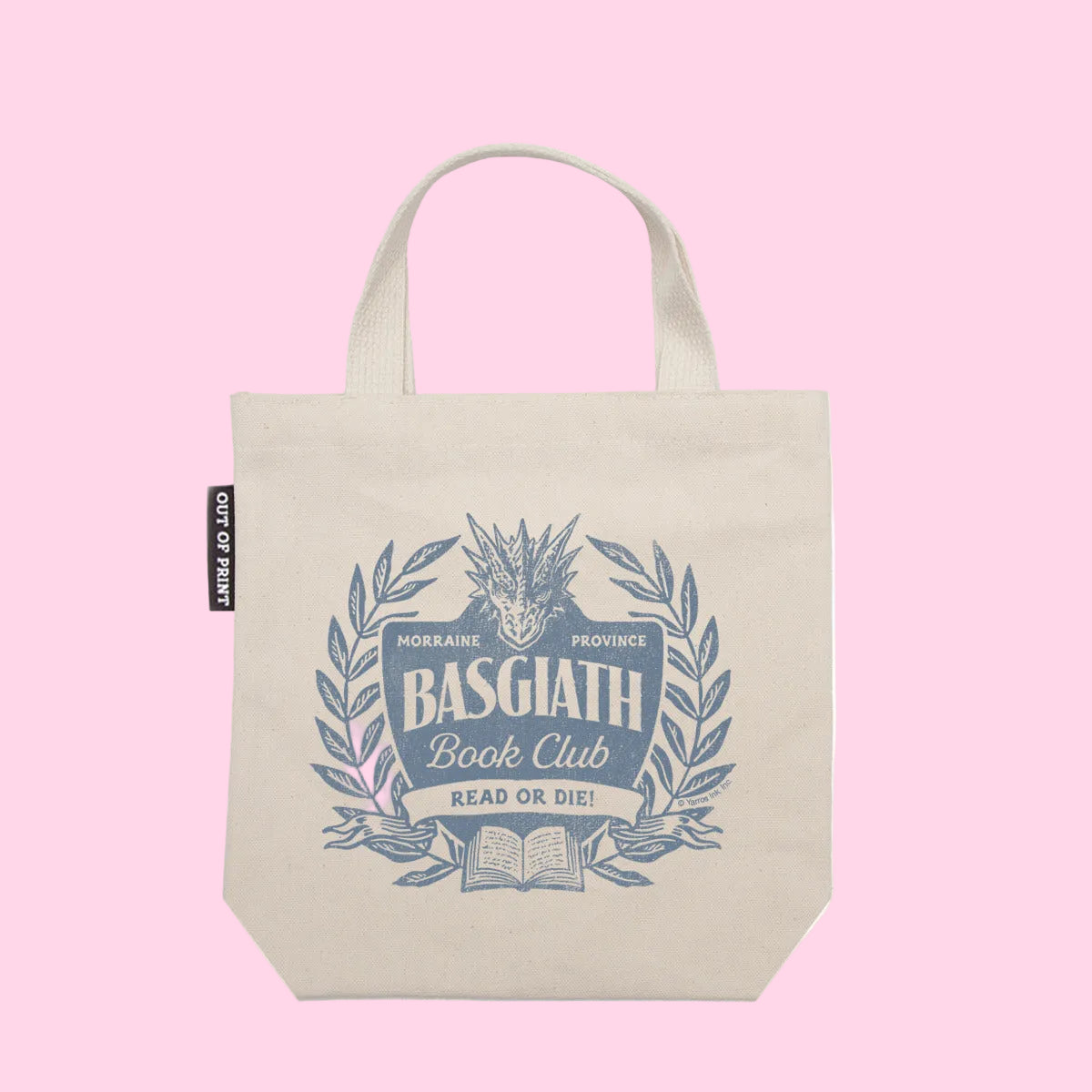 Fourth Wing: Basgiath Book Club Mini Tote Bag