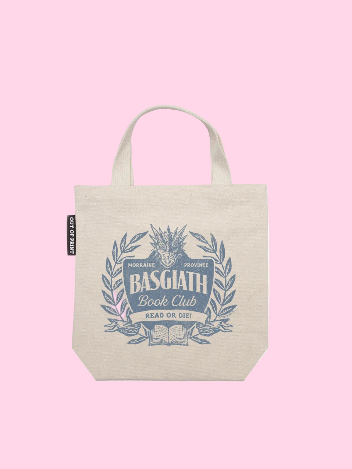 Fourth Wing: Basgiath Book Club Mini Tote Bag