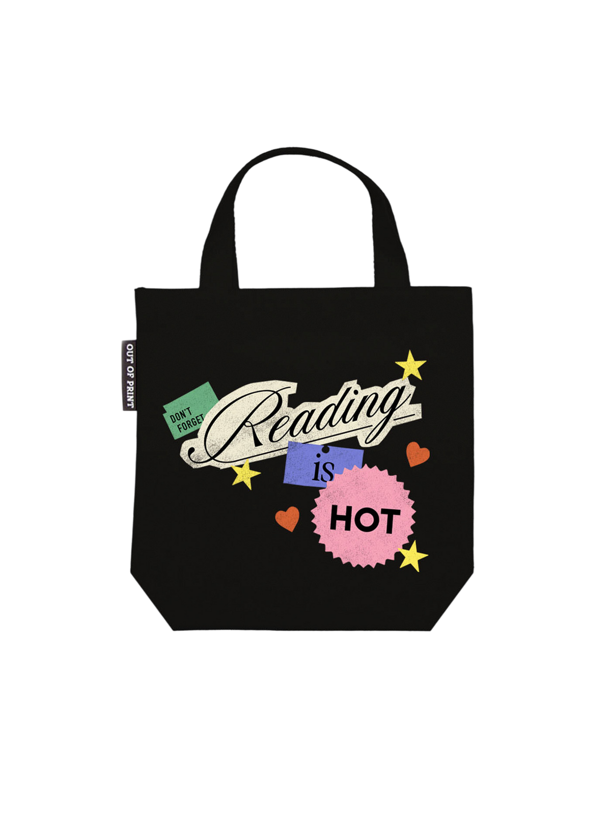 Reading is Hot Mini Tote Bag