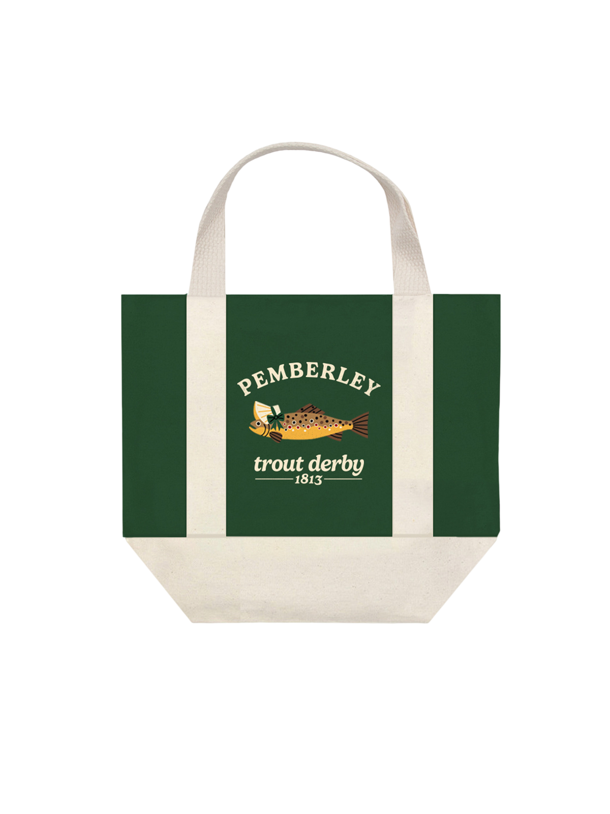 Pemberley Trout Derby Mini Market Tote Bag