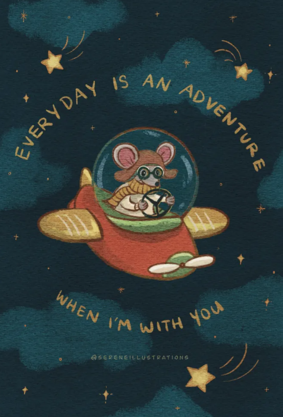 Everyday is an Adventure Greeting Card