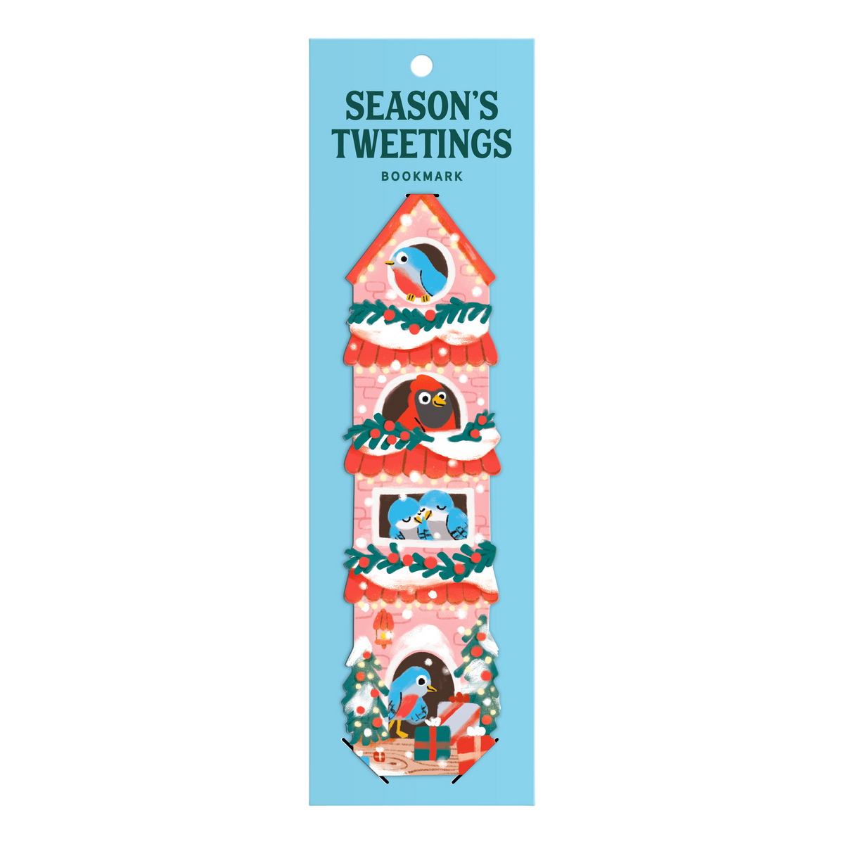 Season's Tweetings Paper Bookmark