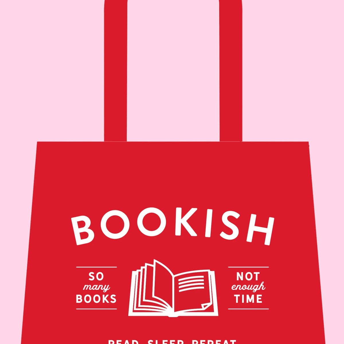 Indie Bookish Canvas Tote Bag