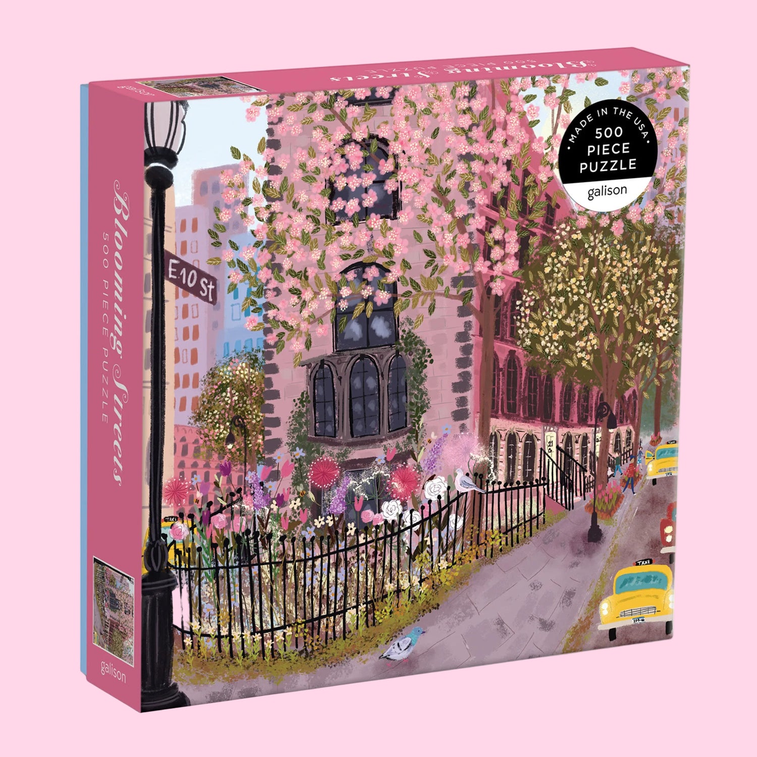 Blooming Streets 500 Piece Puzzle